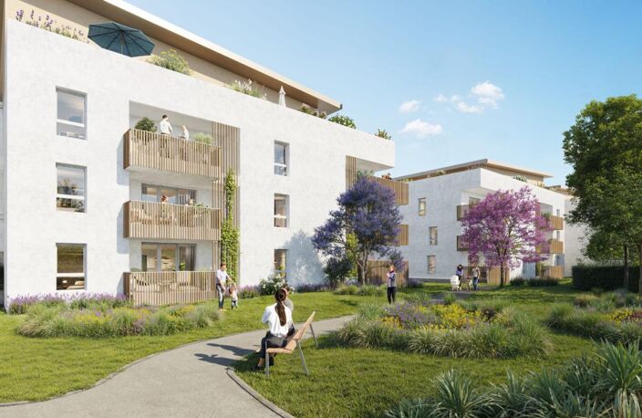 Nîmes -Courbessac : votre appartement dans une résidence moderne et nature — photo 2