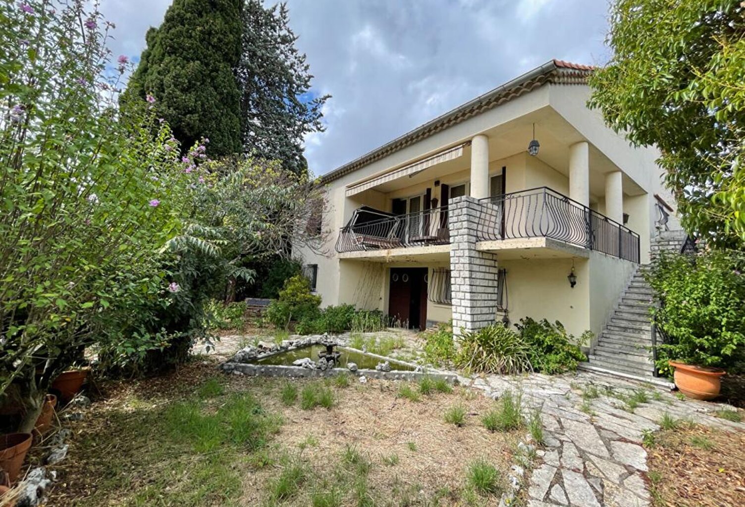 Alès quartier Clavières Exclusivité maison en pierres 6 pièces  sur 2 niveaux de 133 m2 sur terrain 501 m2 — photo 1