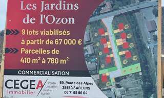 Terrain   m² à vendre à Arras-sur-Rhône (07370)