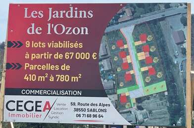 Terrain  67000 €
