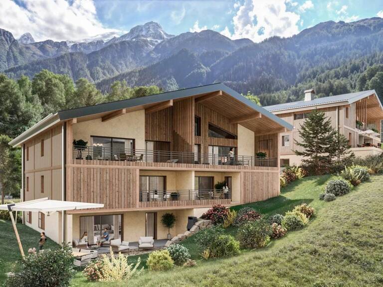 Appartement T5 duplex dans chalet neuf de standing aux Houches — photo 1