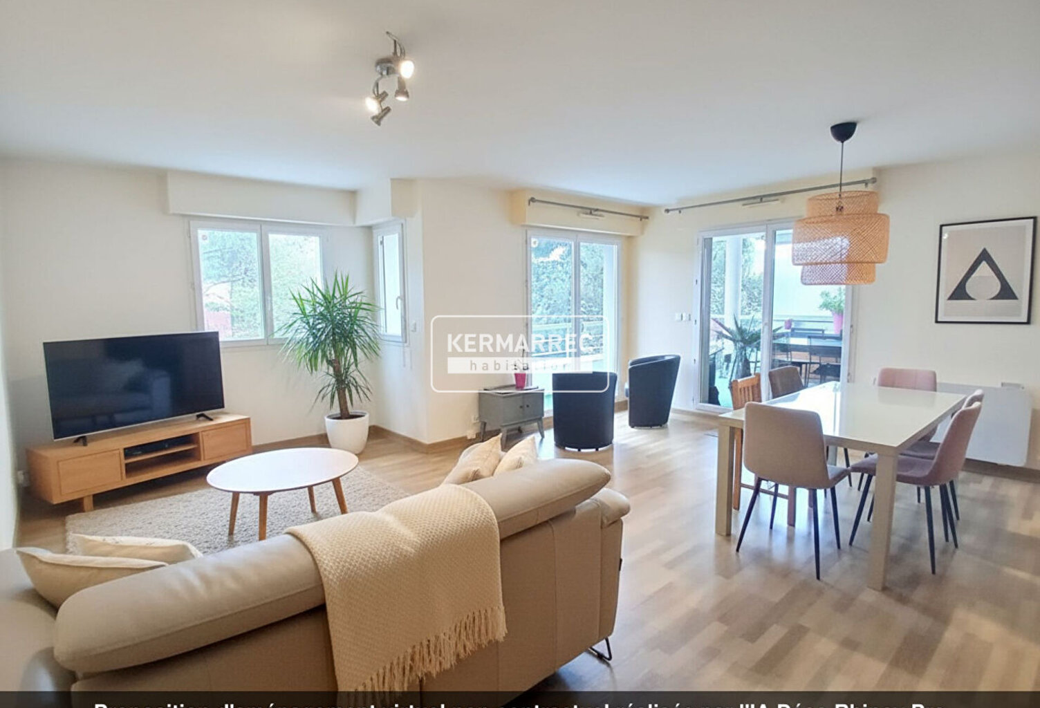 Appartement Rennes 5 pièce(s) PATTON — photo 1