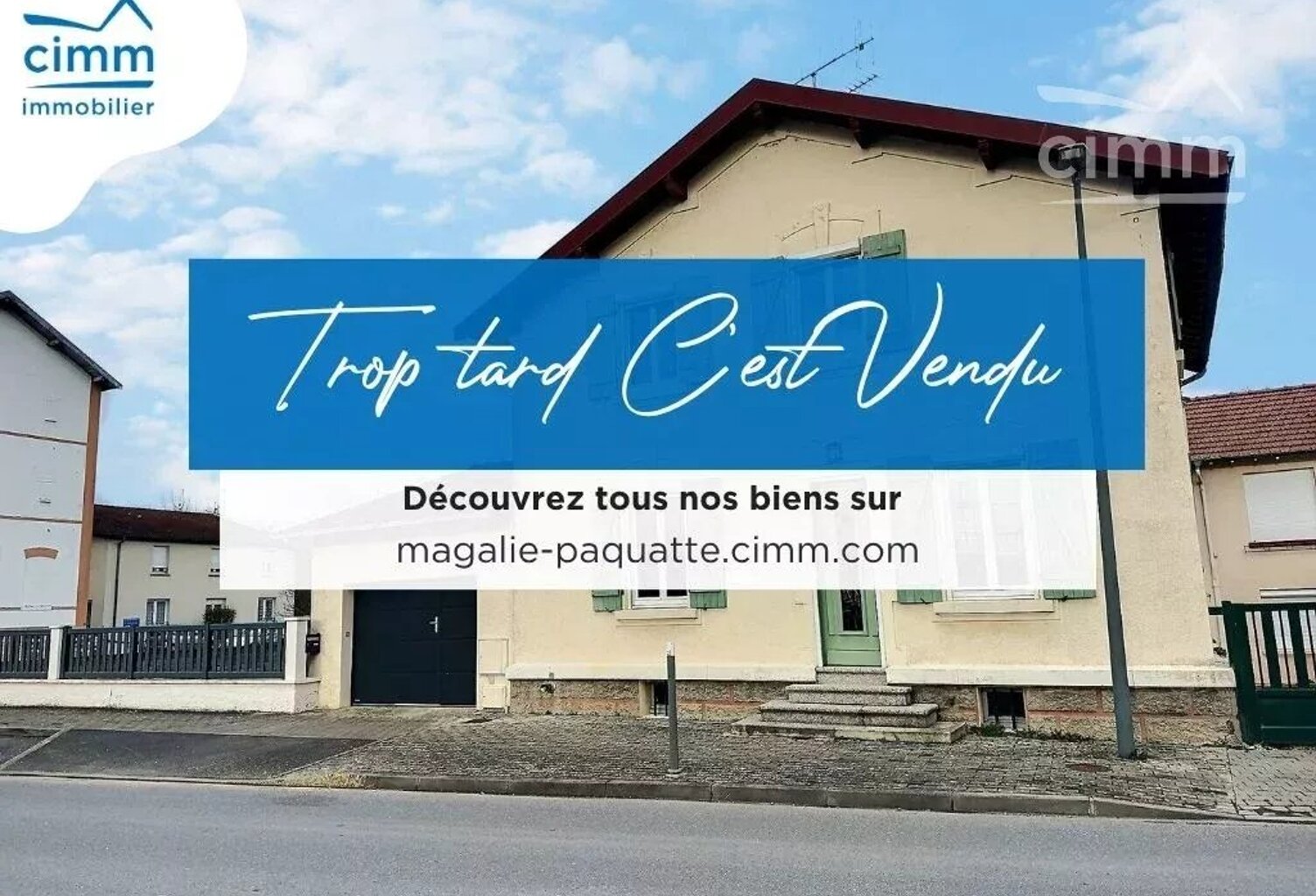 A VENDRE REVIGNY SUR ORNAIN JARDIN — photo 1
