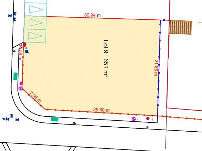 Terrain à bâtir de 661 m² à AMILLY (28) — photo 1