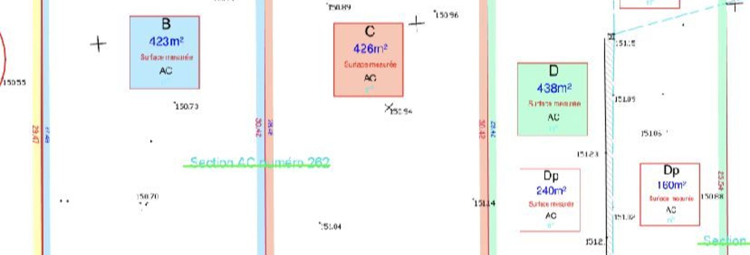 Terrain 438 m² à construire Boisville-la-Saint-Père (28150)