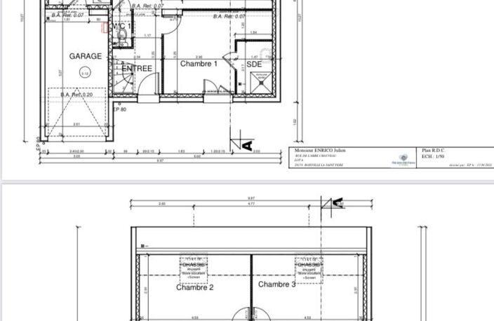 Terrain à bâtir de 438 m² à BOISVILLE-LA-SAINT-PERE (28) — photo 3