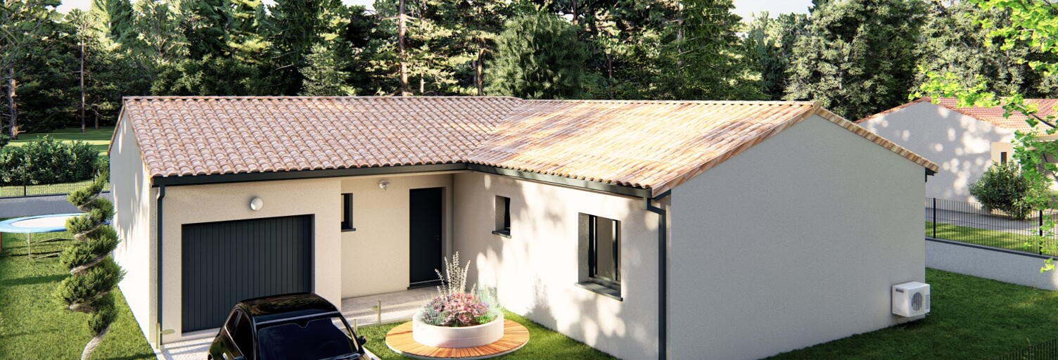 Maison 90 m² à construire Montastruc-la-Conseillère (31380)