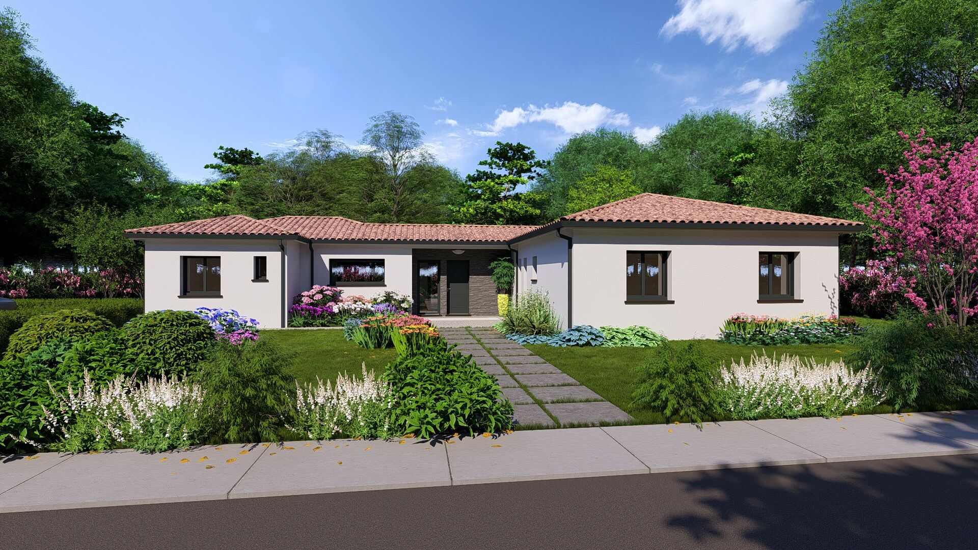 Belle villa moderne