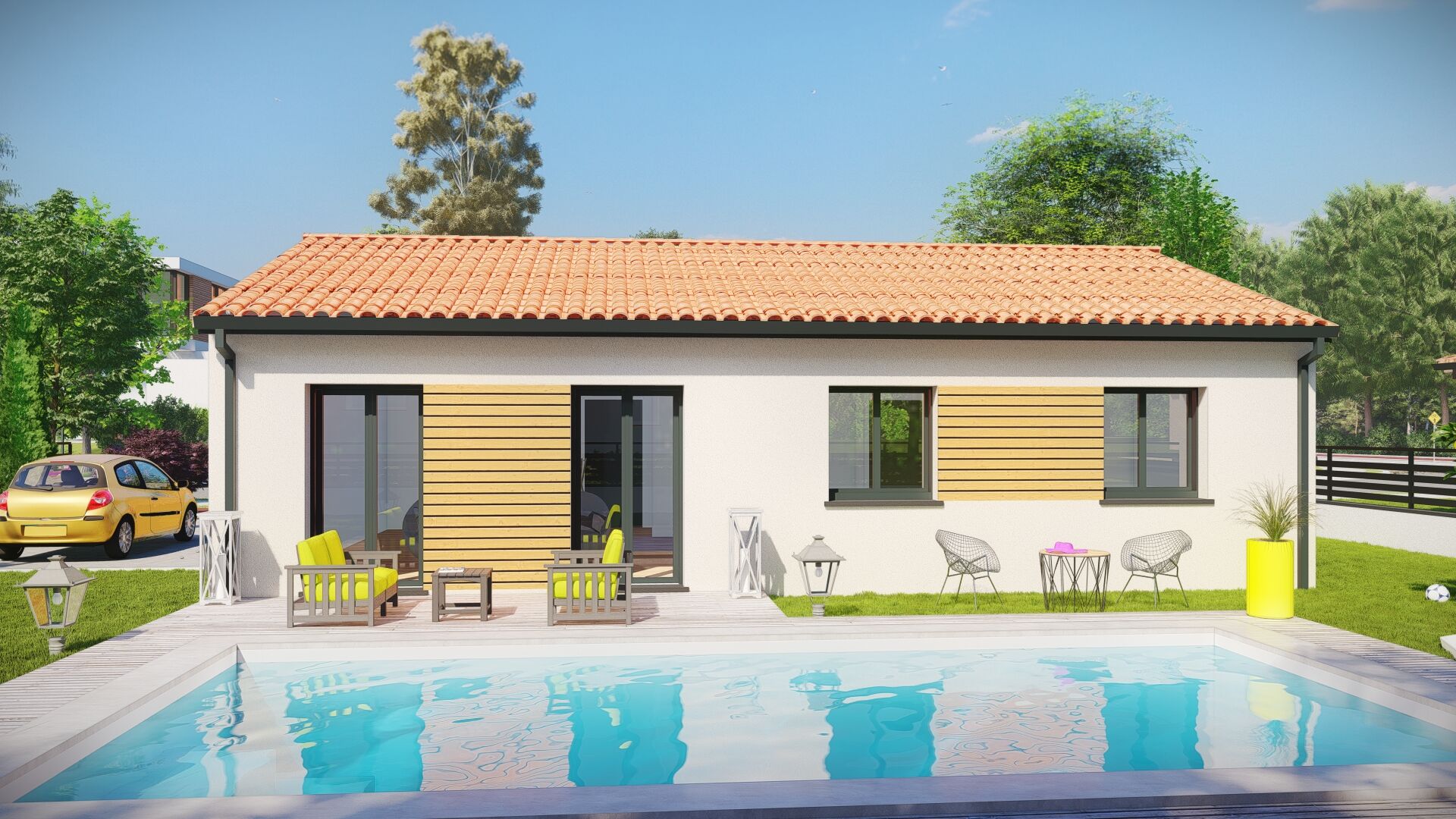 Maison 80m² — Montpitol