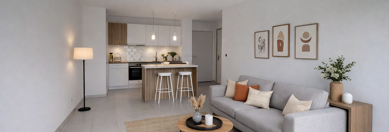 Appartement 3 Pièces 61 m² à vendre à Saint-Lys (31470)