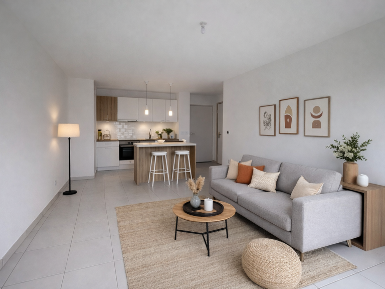 T3 récent 61 m2   , balcon sans vis-à-vis, parking sous-sol, — photo 1
