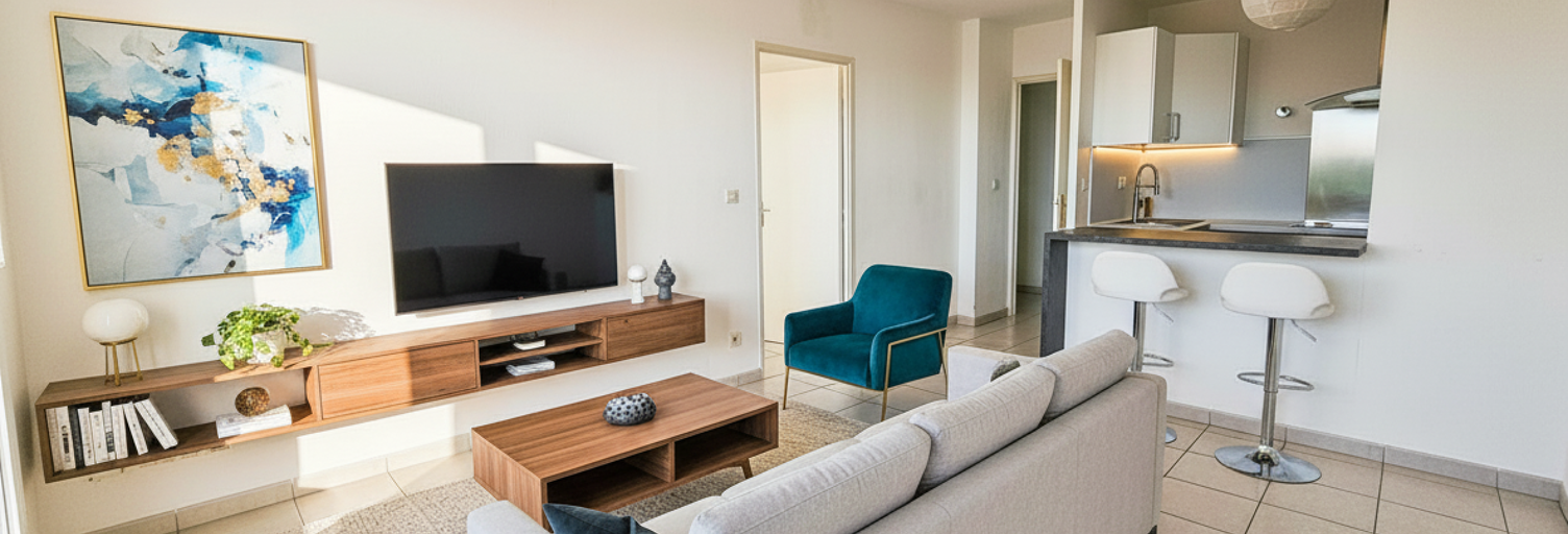 Appartement 2 Pièces 37 m² à vendre à Vitrolles (13127)