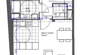 Appartement 3 Pièces 65 m² à vendre à Pantin (93500)