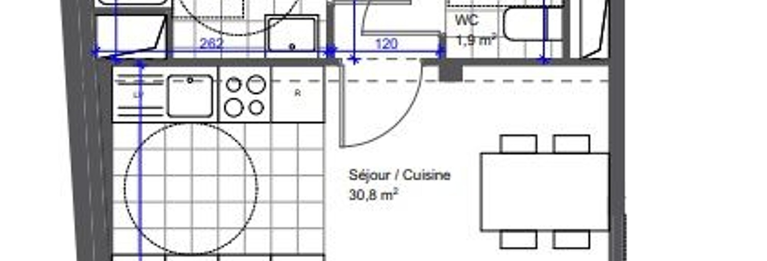 Appartement 3 Pièces 65 m² à vendre à Pantin (93500)