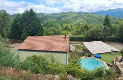 Coup de cœur Ardéchois : Maison de plain-pied avec vue imprenable et cabane observatoire à Malbosc — photo du bien