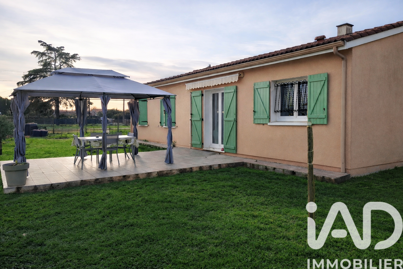 Coutras - 90m² - 4p. - 3ch.