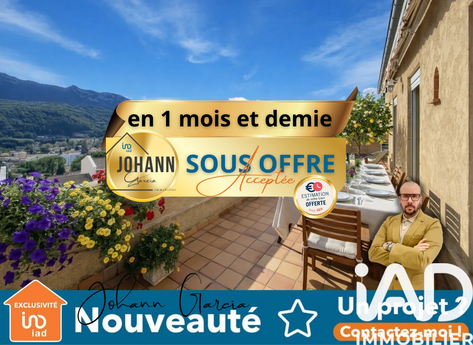 Appartement à vendre, 3 pièces, 112 m², Nyons