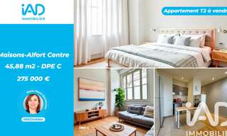 Appartement 2 Pièces 46 m² à vendre à Maisons-Alfort (94700)