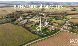 Terrain  2622 m² à vendre à Fajolles (82210)