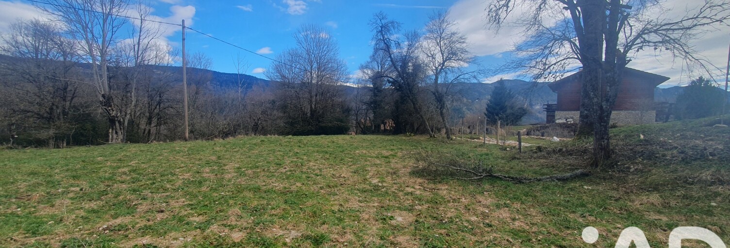 Terrain  1884 m² à vendre à Saint-Martin-en-Vercors (26420)