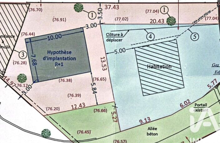 Vente Terrain 405 m&sup2; — photo 3