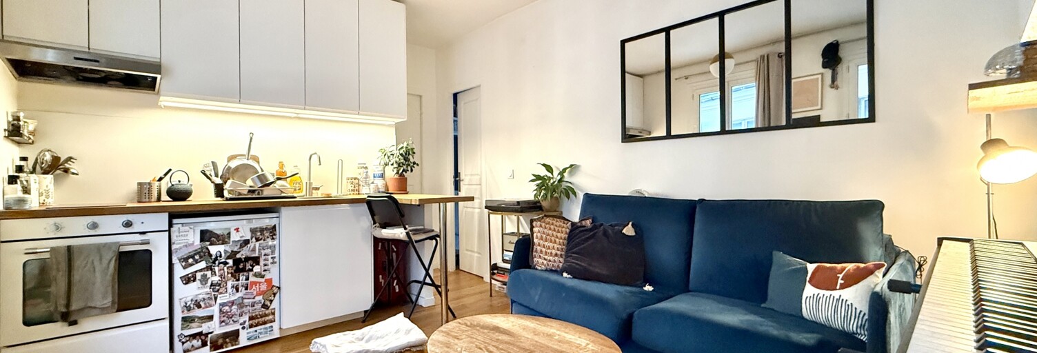 Appartement 2 Pièces 26 m² à vendre à Paris 17 (75017)