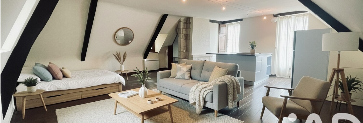 Appartement 1 Pièce 46 m² à vendre à Tours (37000)