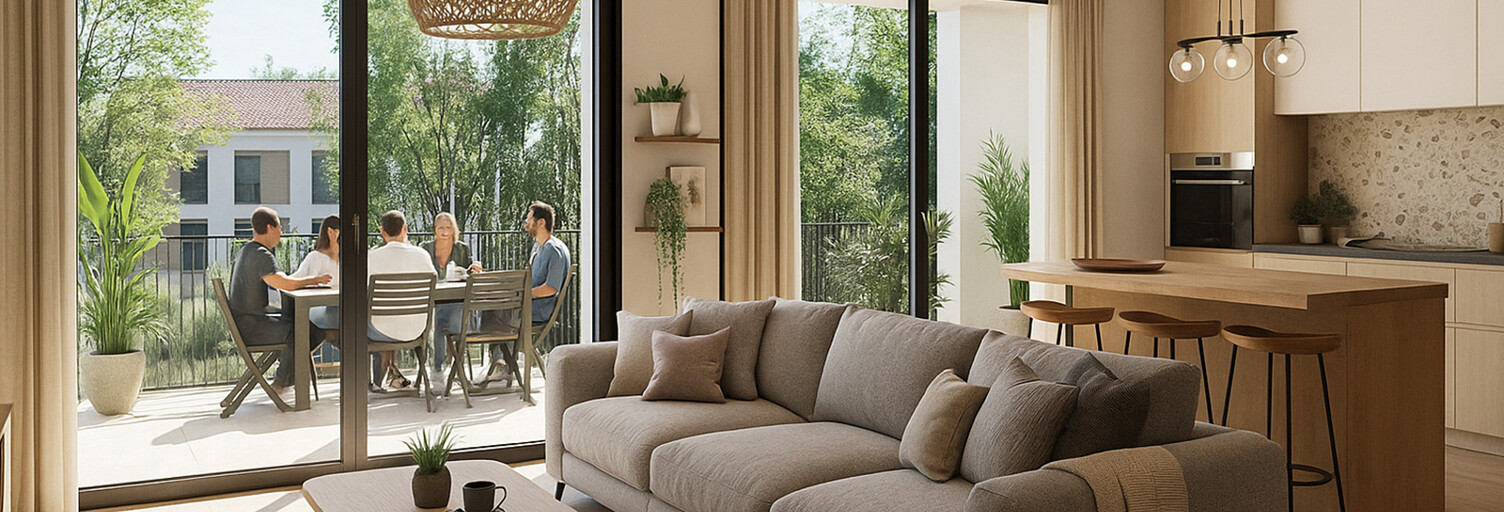 Appartement neuf T2, T3, T4 Pièce 44 à 96 m² à vendre à Communay (69360)