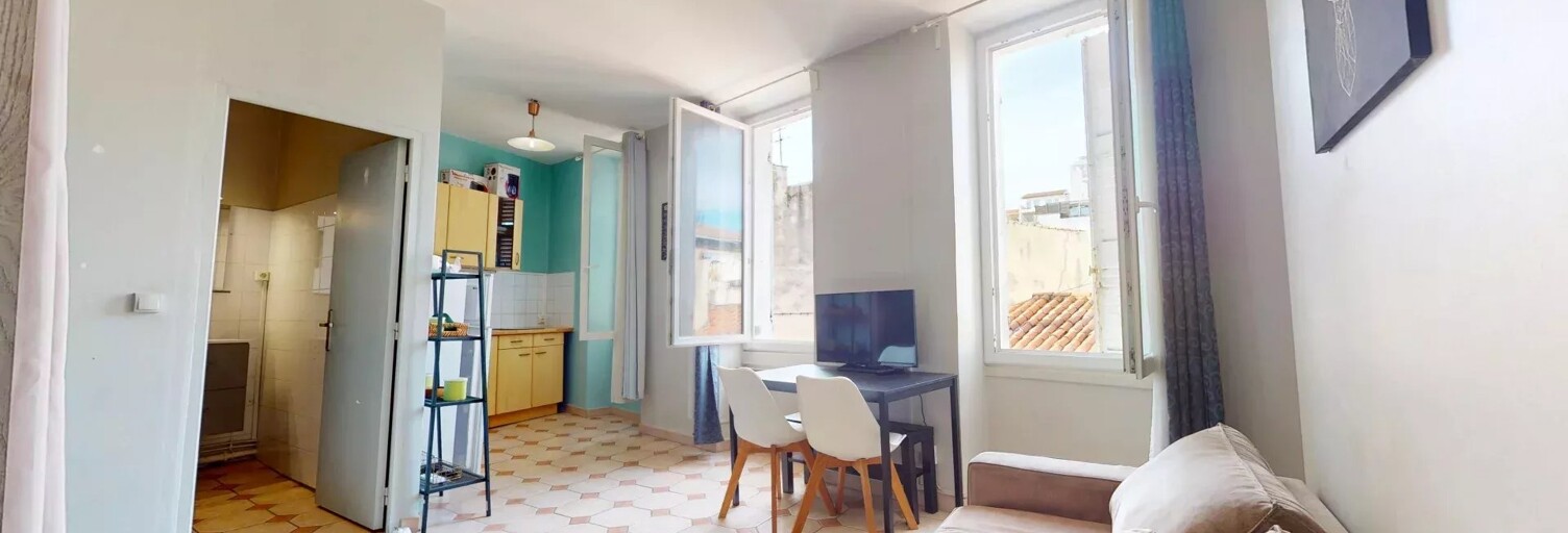 Appartement 1 Pièce 23 m² à vendre à Marseille 7 (13007)