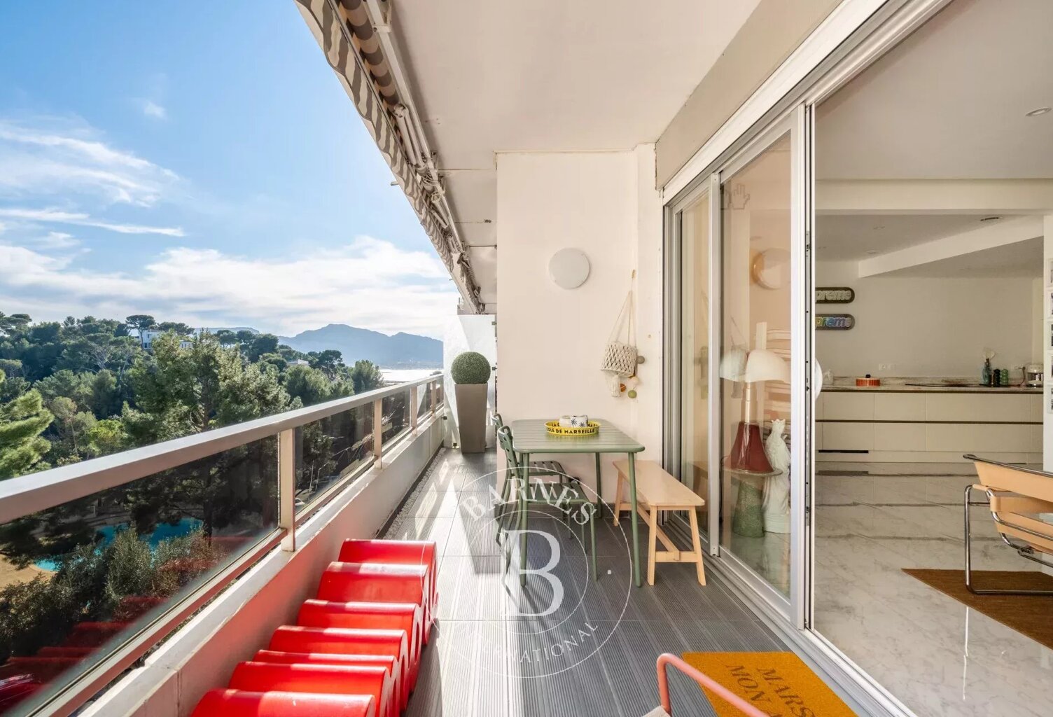 VENTE - MARSEILLE - 13008 - BAGATELLE - APPARTEMENT - 3 CHAMBRES — photo 1