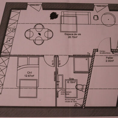 Appartement 2 pièces 141500 €