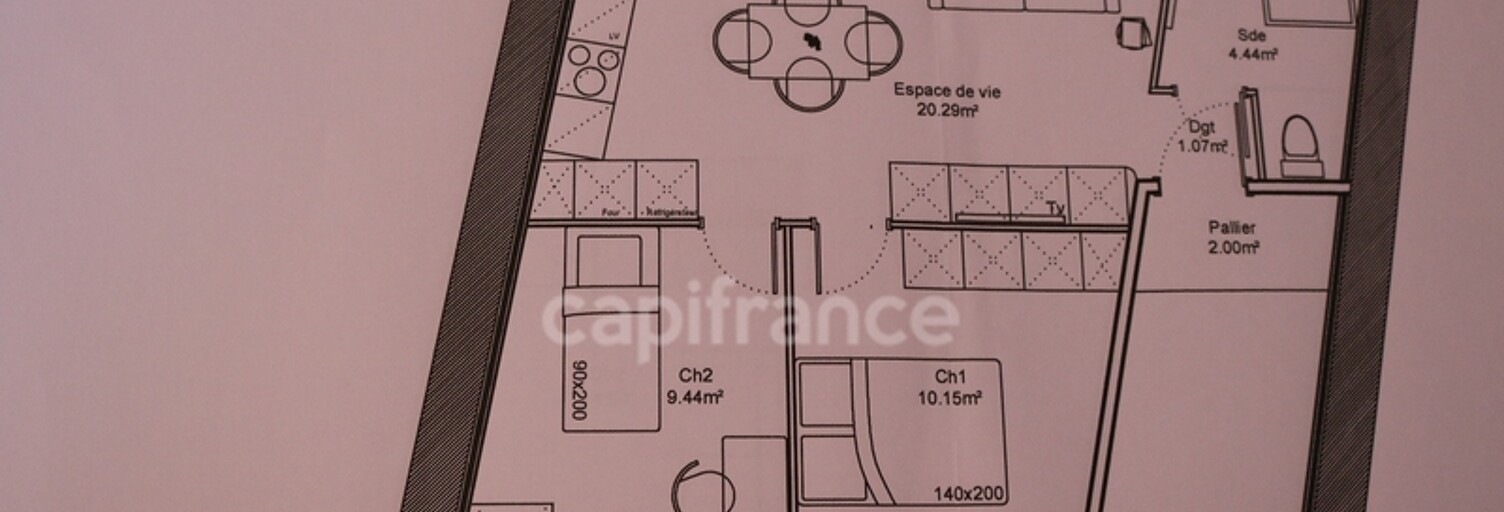 Appartement 3 Pièces 45 m² à vendre à Audierne (29770)