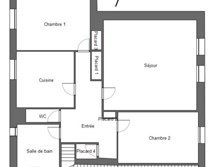 29520 Châteauneuf du Faou appartement  2 chambres 93 m² proche toutes commodités — photo 1