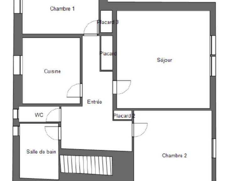 29520 Châteauneuf du Faou Appartement 2 chambres 77 m² proche tous commerces — photo 1