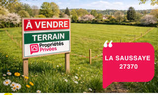 Terrain  1405 m² à vendre à La Saussaye (27370)