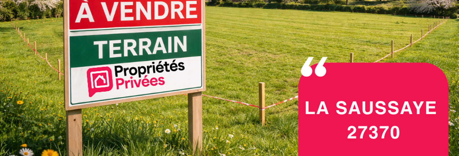 Terrain  1405 m² à vendre à La Saussaye (27370)