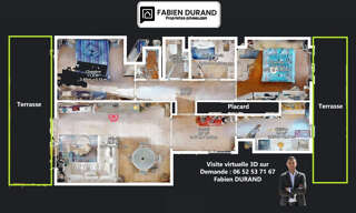 Appartement 3 Pièces 78 m² à vendre à Cannes (06400)