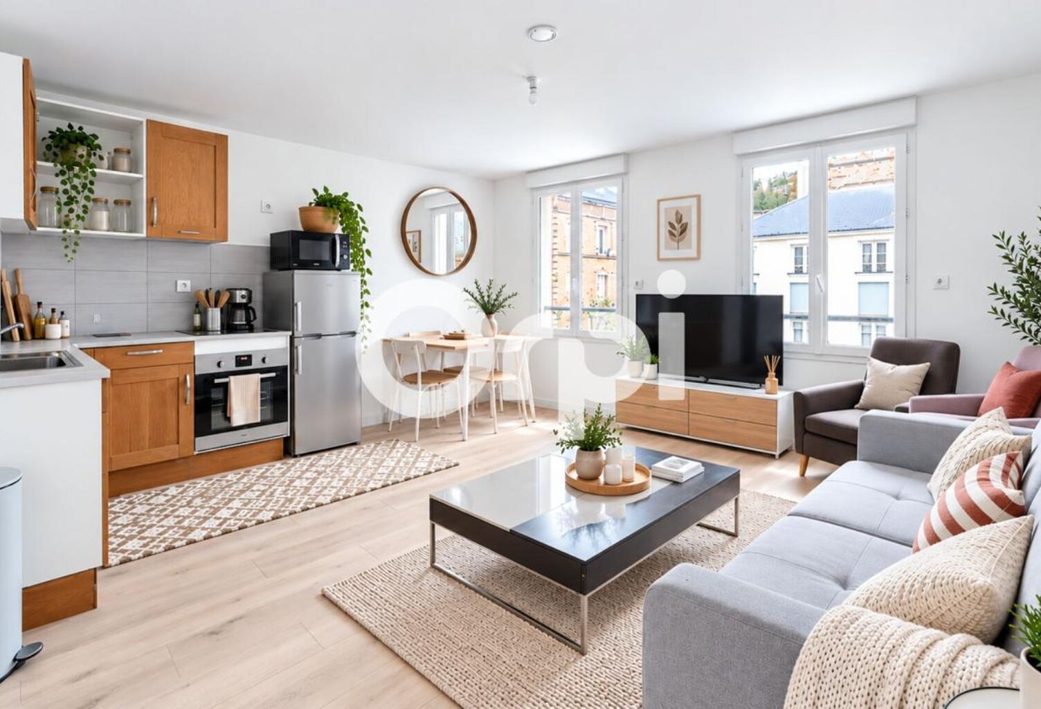 SPÉCIAL INVESTISSEUR - APPARTEMENT T-2 BIS À VENDRE - VENDU MEUBLÉ - COTY - DUPLEX — photo 1