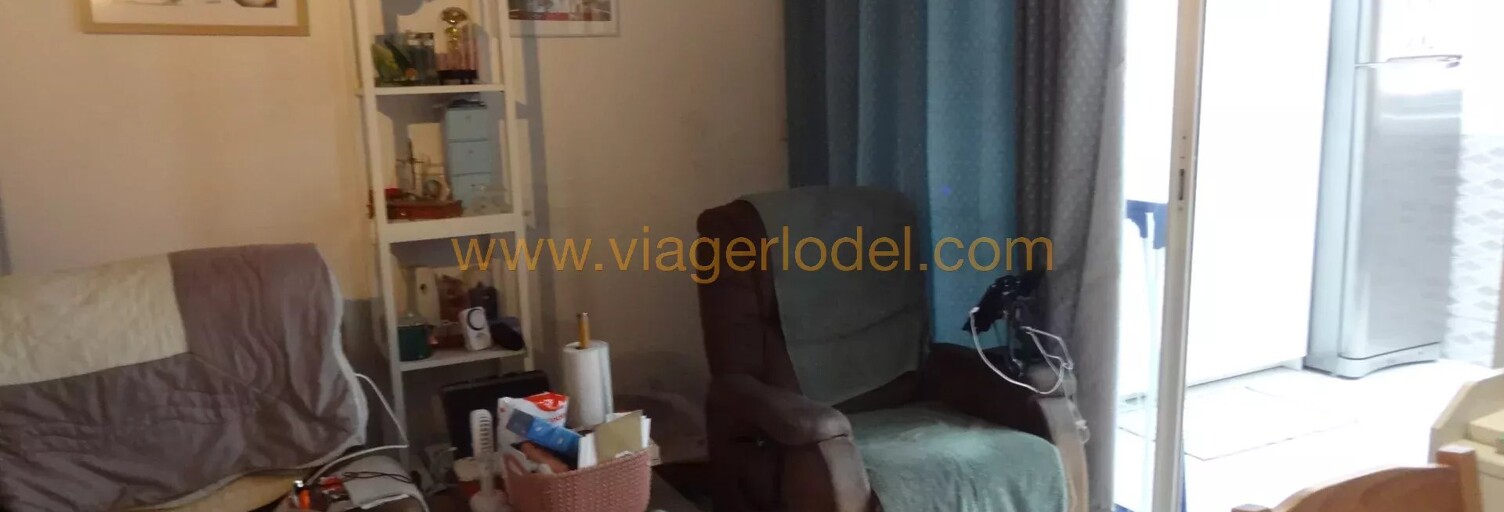 Appartement 46 m² en viager Sète (34200)