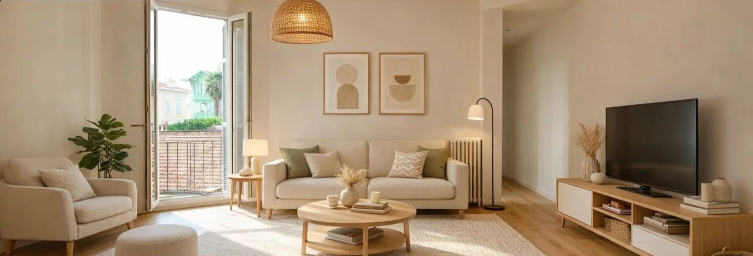 Appartement 3 Pièces 63 m² à vendre à Nice (06100)