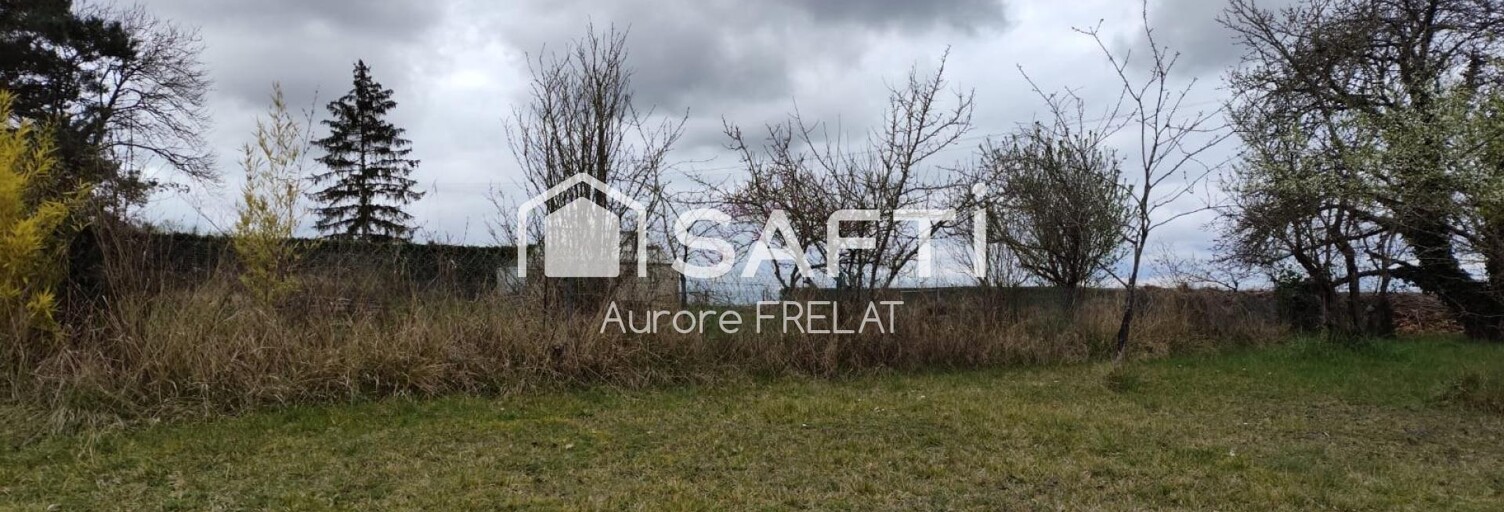 Terrain  1500 m² à vendre à Brizay (37220)