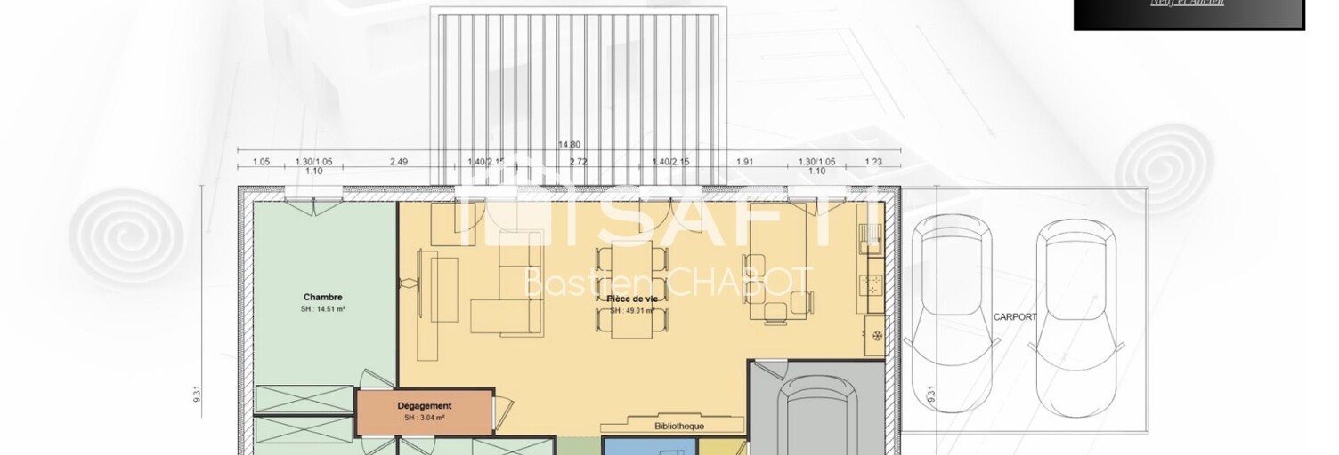 Maison 4 Pièces 89 m² à vendre à Martignas-sur-Jalle (33127)