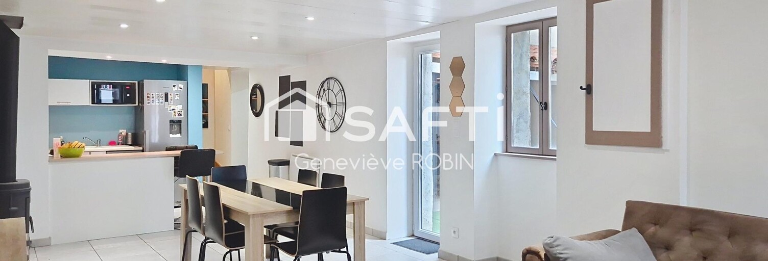 Maison 3 Pièces 70 m² à vendre à Saint-Laurent-de-Chamousset (69930)