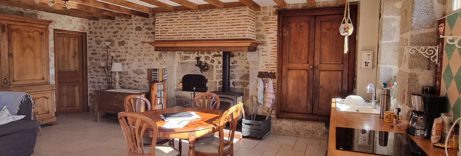 Maison 4 Pièces 120 m² à vendre à Crevant (36140)