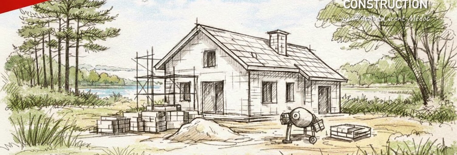 Terrain 556 m² à construire Vensac (33590)