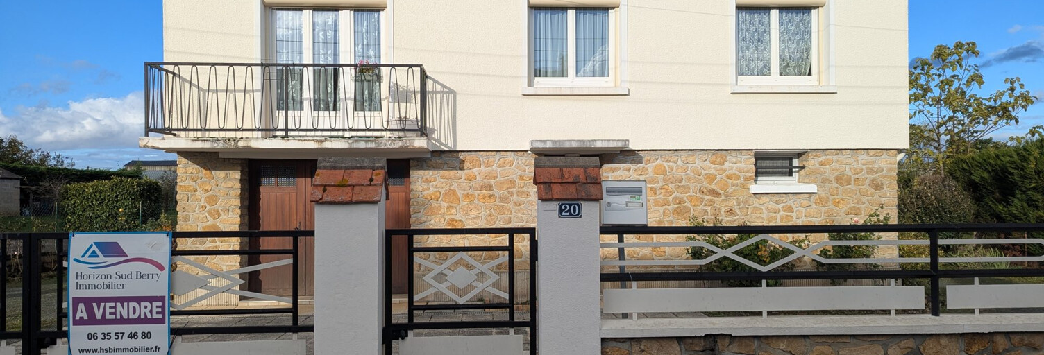 Maison 5 Pièces 83 m² à vendre à Montgivray (36400)