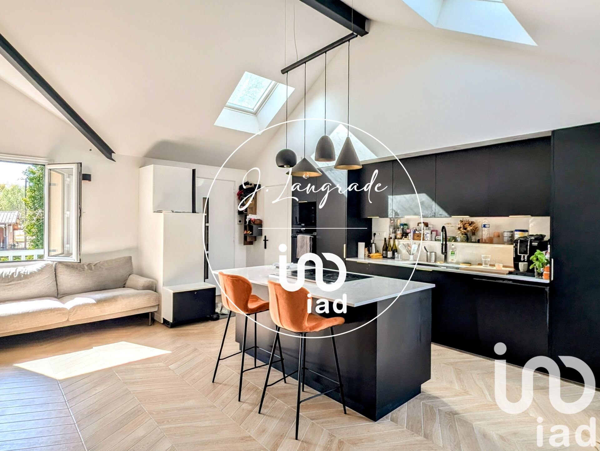 Auvers-sur-Oise - 95m² - 4p. - 3ch.