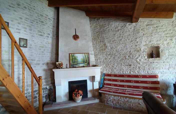 500 m océan, maison 100 m², pierre, charme, cheminée — photo 4