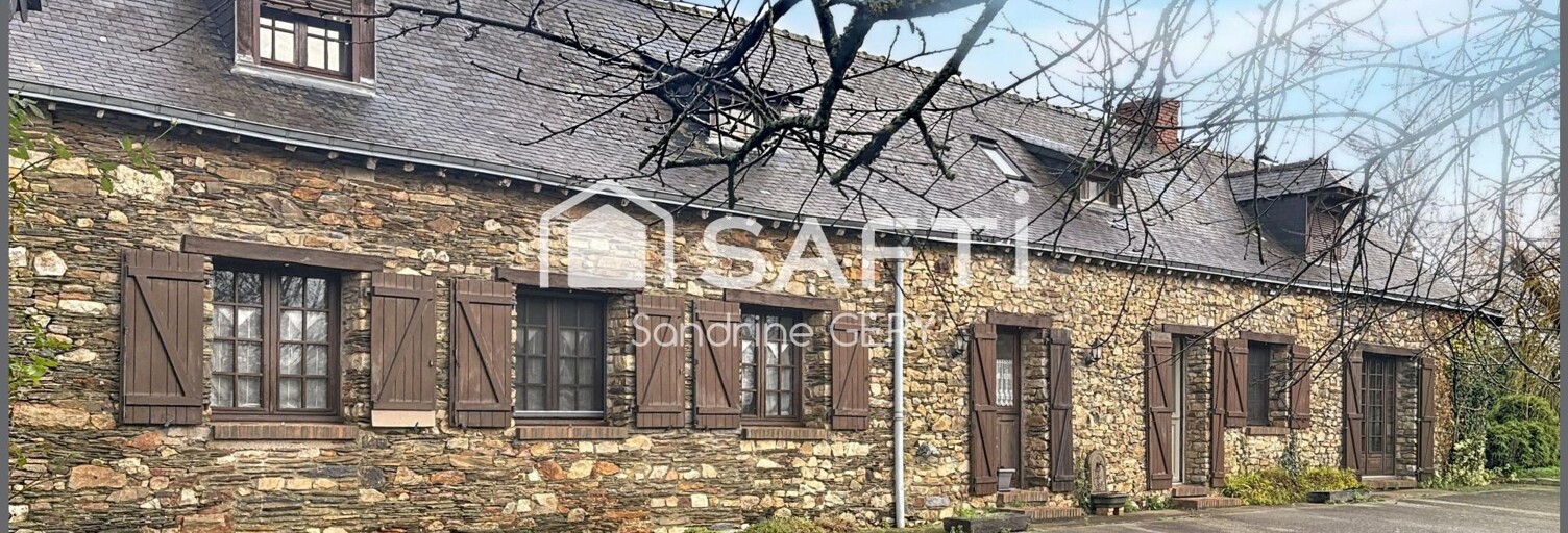 Maison 8 Pièces 226 m² à vendre à Ombrée d'Anjou (49420)