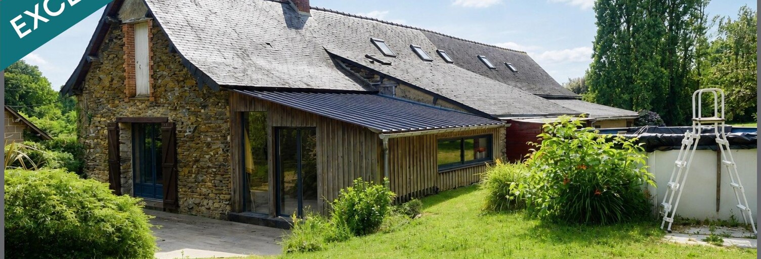 Maison 8 Pièces 226 m² à vendre à Ombrée d'Anjou (49420)